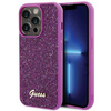 Guess Disco Metal Script case for iPhone 15 Pro - pink