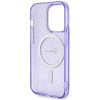 Guess GUHMP14LHCMCGU iPhone 14 Pro 6.1" lila/lila Hardcase Glitter Gold MagSafe