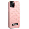 Karl Lagerfeld Monogram 3D Pattern - Etui iPhone 14 Plus (różowy)