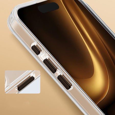 Nakładka Clear Thin Mag do iPhone 12 / 12 Pro 6,1'' czarna