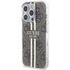 Oryginalne Etui GUESS Hardcase GUHCP15MH4PSEGW do iPhone 15 Pro (4G Gold  Stripe / brązowy)