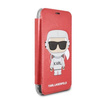 Original Case IPHONE X / XS Karl Lagerfeld Hardcase Karl Space Cosmonaut red