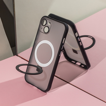 Nakładka Mag Ring do iPhone 14 6,1" czarna