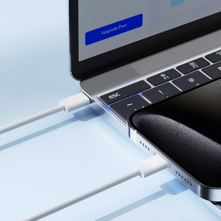 Joyroom S-A45 Ben Series USB-C / USB-C 60W cable 1 m - white