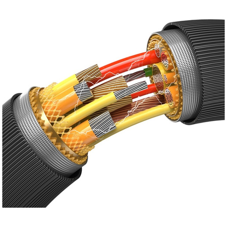 Kabel USAMS KY Series US-SJ694 2.4A Lightning do USB-A 2m biały