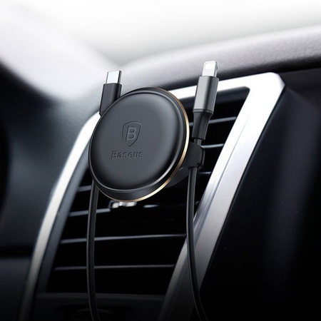 Baseus SUGX-A0V magnetic car holder for air vent - black