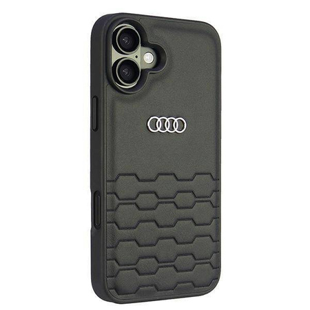 Audi nakładka Synthetic Leather do iPhone 16 Plus 6.7" czarna
