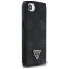 GUESS futerał do IPHONE 16e (SE 4 2025) kompatybilny z MagSafe GUHMPSE4PGBTMK (Grained PU Hot Stamp Peony Triangle Logo) czarny