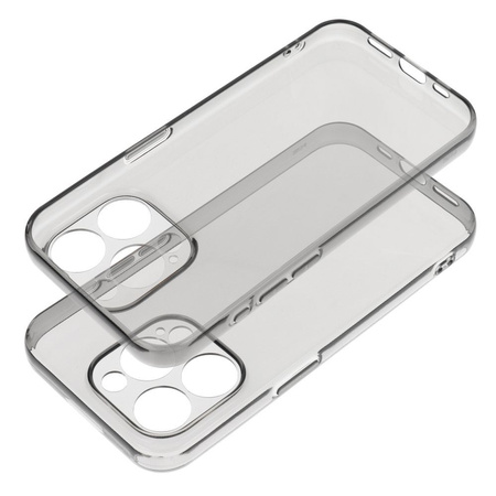 Futerał 1,5mm BOX PREMIUM do IPHONE 12 PRO MAX czarny transparent