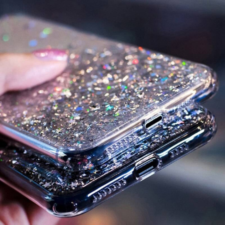 Etui XIAOMI REDMI 10 Brokat Cekiny Glue Glitter Case miętowe