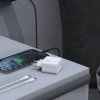 Dudao A28C 45W GaN Wandladegerät + USB-C Kabel - Schwarz
