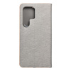 Kabura LUNA Book Gold do SAMSUNG S24 Ultra srebrny