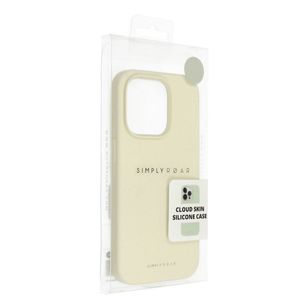 Futerał Roar Cloud-Skin - do iPhone 14 Pro Max Jasnożółty