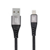 Kabel Blue Star z oplotem ze złączem USB A do Lightning 2,4A
