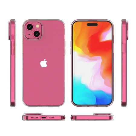 Etui iPhone 15 Plus z serii Ultra Clear w kolorze przezroczystym