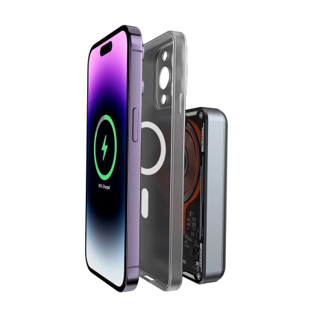 Dudao TGK1 Powerbank mit MagSafe kabellosem Ladegerät 20W 10000mAh schwarz (TGK1-black)