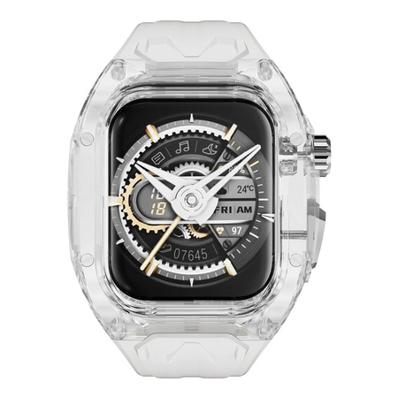 WiWU - Pasek do smartwatcha Wi-WB013 Rambo Watch Band 42/44/45mm - biały