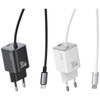 Ładowarka sieciowa USAMS JC Series CC264 30W GaN Mini Fast Charge 2xUSB-C biały