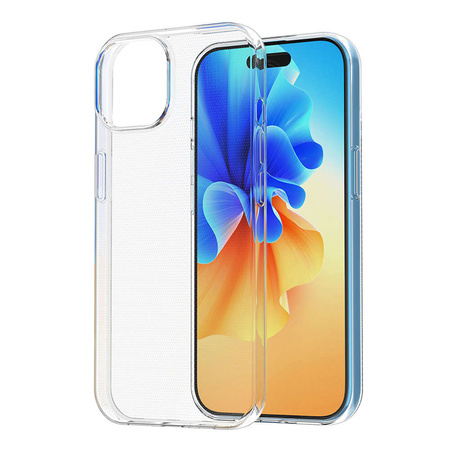 iPhone 15 case from the Ultra Clear series in transparent color