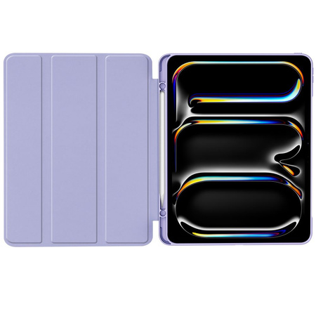 Etui Tech-Protect SC Pen na iPad Pro 13" 2024 - fioletowe
