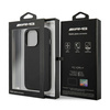 AMG AMHCP14XDOLBK iPhone 14 Pro Max 6.7 "black / black hardcase Leather Hot Stamped