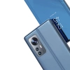 Clear View Case Cover für Xiaomi 12 Lite blaue Flip-Cover