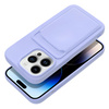 Futerał CARD CASE do IPHONE 14 PRO fioletowy