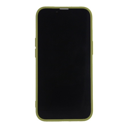 Nakładka Silicon do iPhone 15 Pro 6,1&quot; oliwkowa