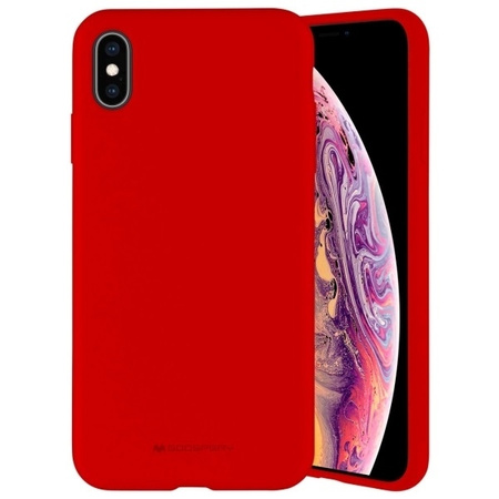 MERCURY SILICONE CASE IPHONE 14 PRO MAX (6.7), RED / CZERWONY