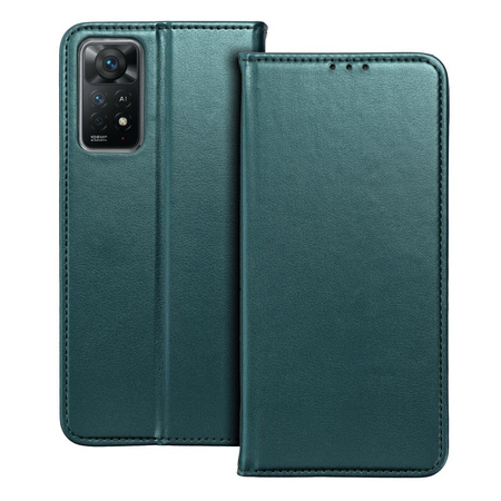 Kabura Smart Magneto do MOTOROLA G84 ciemnozielony