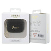 Guess GUAP2GLGSHK AirPods Pro 2 Cover schwarz/schwarz Glitter Flake 4G Charm