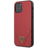 Guess Saffiano V - Etui iPhone 12 Pro Max (czerwony)