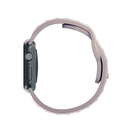 3MK Silicone Watch Strap różowobeżowy/ latte dla Apple Watch 38/40/41mm