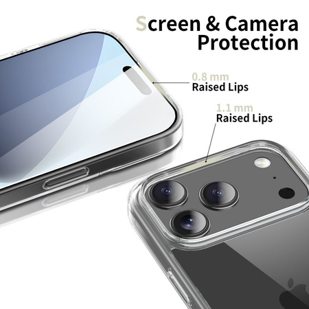 TECH-PROTECT FLEXAIR HYBRID IPHONE 17 PRO MAX CLEAR