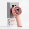 Mini wentylator Jisulife Handheld Fan Life4 3600mAh przenośny wiatraczek USB - różowy