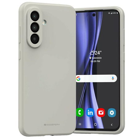 Etui Mercury Silicone do Samsung Galaxy  A36 kamienny