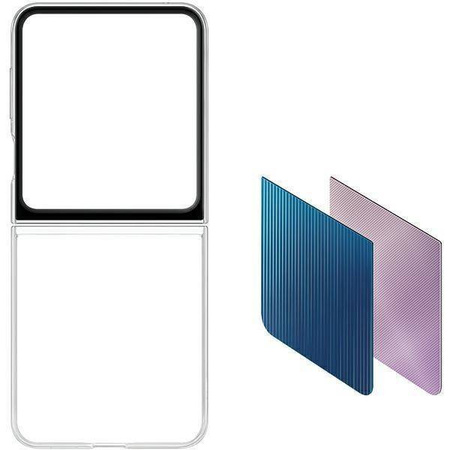 FlipSuit silicone case for Samsung Galaxy Z Flip 5 - transparent