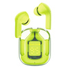 Acefast dokanałowe słuchawki bezprzewodowe TWS Bluetooth zielony (T6 youth green)