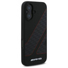 Oryginalne Etui IPHONE 16 AMG Hardcase Checkered Flag Pattern MagSafe (AMHMP16S2SCFR) czarne