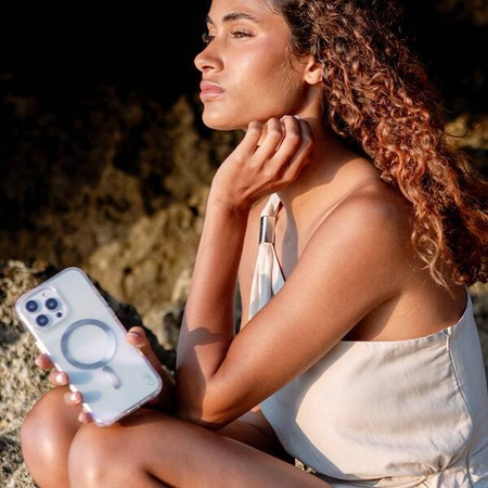 Schutzhülle IPHONE 16 UNIQ Coehl Savon Magnetic Charging Bubble Prism transparent