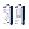 JELLICO wall charger A77 22,5W 1xUSB QC3.0 + cable Lightning White