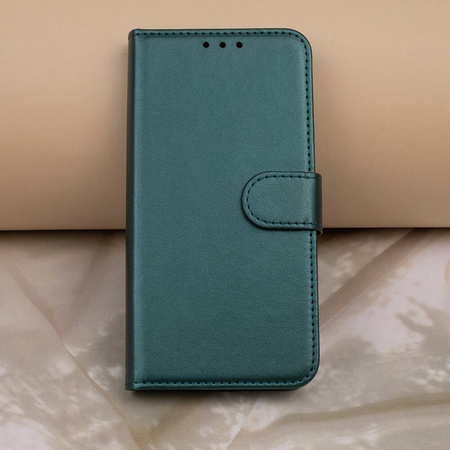 Etui Smart Classic do Samsung Galaxy S24 FE ciemnozielone