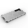 Honeycomb case for Samsung Galaxy S23+ armored hybrid cover black