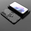 Ring Armor case for Samsung Galaxy S23+ armored cover magnetic holder ring black