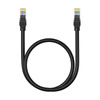 Baseus High Speed ​​Cat 5 RJ-45 Ethernet cable 1000Mb/s 0.5m round - black