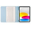 Etui APPLE IPAD 10.9 (10gen) Tech-Protect SC Pen + Keyboard jasnoniebieskie
