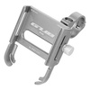 Uchwyt rowerowy na kierownice GUB P30 Aluminium srebrny
