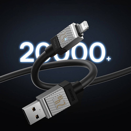 USB C - Lightning 20W 1m Kabel Baseus CoolPlay - schwarz