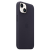 Apple Leather Case - Skórzane etui z MagSafe do iPhone 14 Plus (atramentowy)
