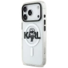 Karl Lagerfeld IML Karl Sketch Logo MagSafe Case for iPhone 17 Pro - Transparent